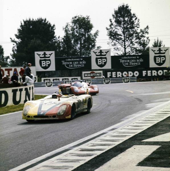 The 908/02 Langheck Flunder Spyder, chassis 908/02-005, would complete a 1-2-3 sweep of the podium for Porsche at the 1970 Le Mans 24 Hours
