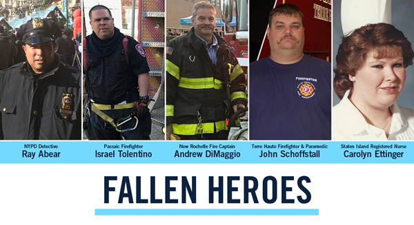 The Stephen Siller Tunnel to Towers Foundation is announcing five additional families who will receive temporary mortgage payments through its COVID-19 Heroes Fund.