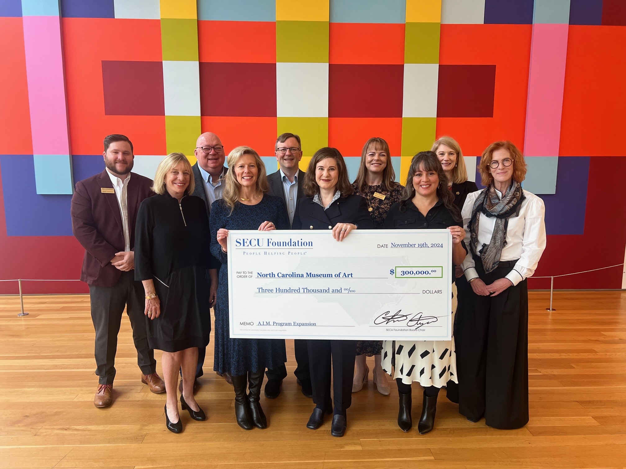 NCMA Check Presentation