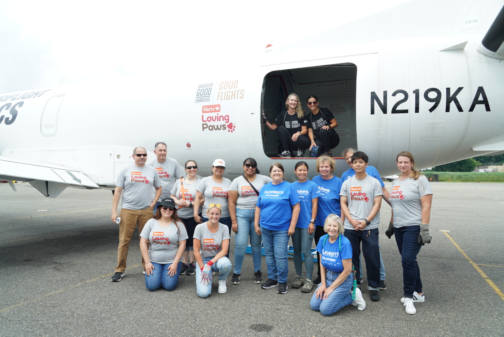 GREATER GOOD CHARITIES AND HARTZ LOVING PAWS AIRLIFT MORE THAN 90 SHELTER PETS 
