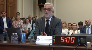The hearing was live-streamed via the Commission website. Featuring Luis Moreno Ocampo explaining the conditions of genocide according the Ge