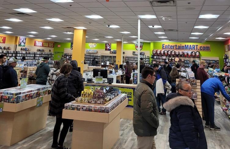 Vintage Stock Inc., opened its 70th store under Vintage Stock’s EntertainMart brand in Boise, ID. The new store is located in the Boise Town Square Mall and is the third EntertainMart location in Idaho.