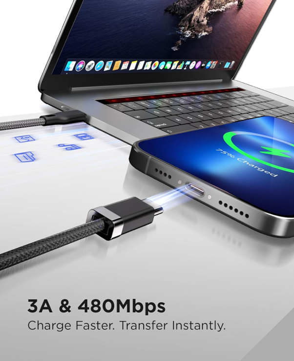 480Mbps Data Transfer Speed