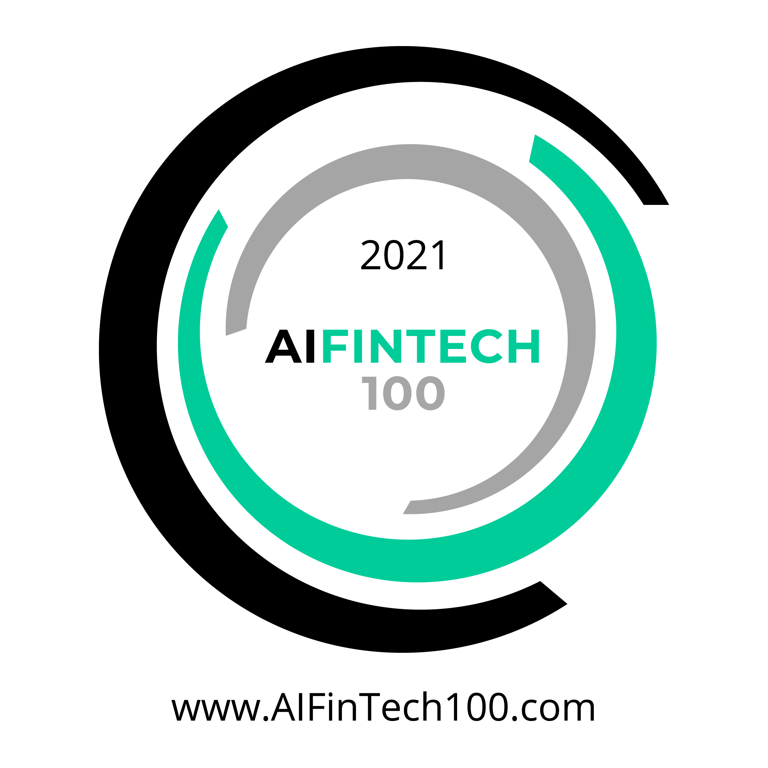 Badge AIFinTech100 2021