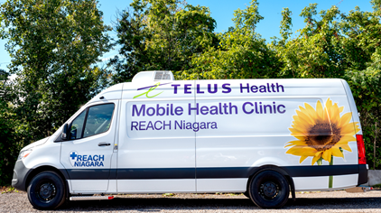 The REACH Mobile Health Clinic, powered by TELUS Health