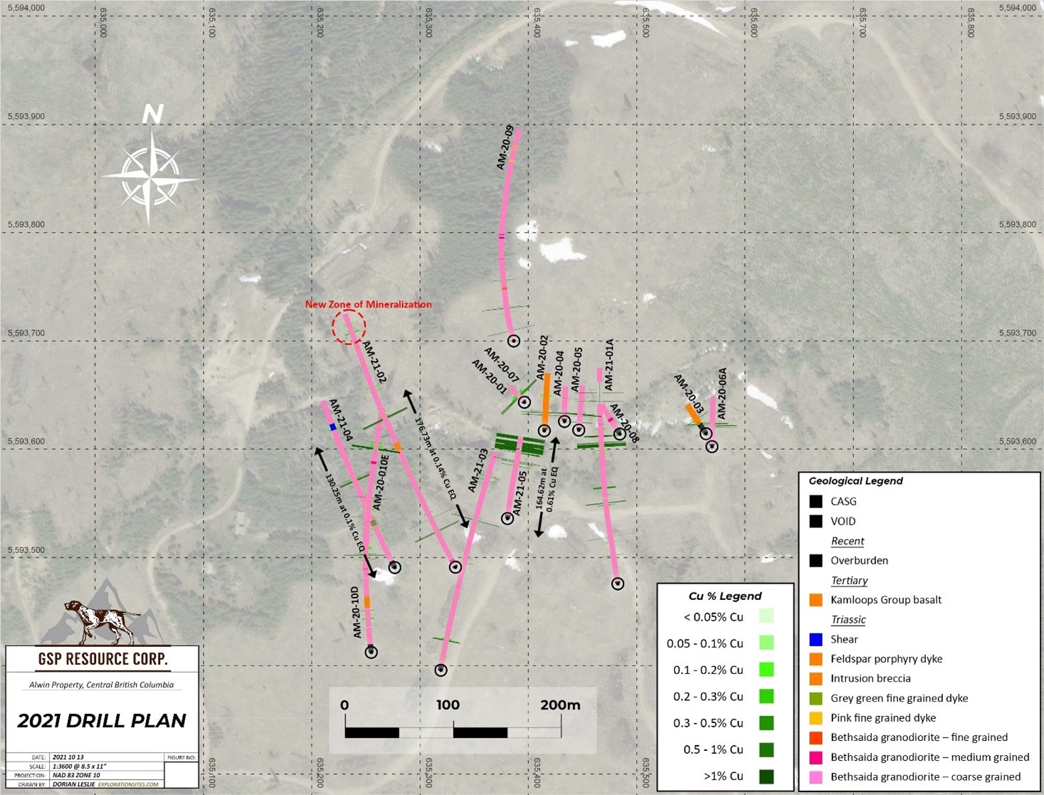 GSP Alwin Project 2021 Drill Plan