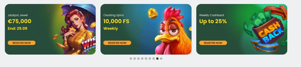 Noma Spin Casino Bonuses