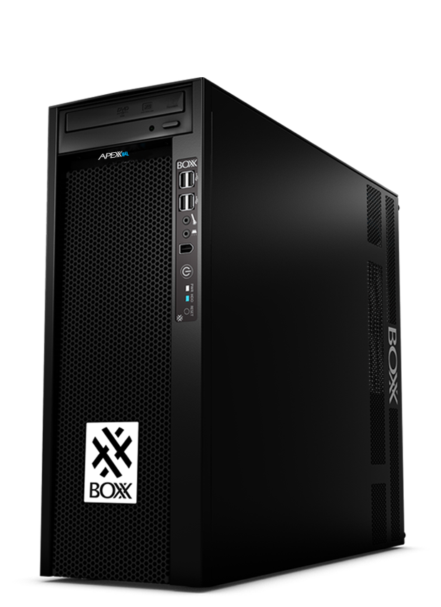 The new BOXX APEXX W4L computer workstation.