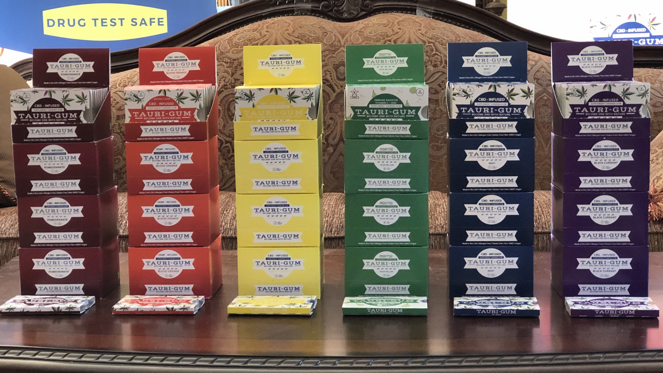 Complete Tauri-Gum™ Product Line (6 Flavors)