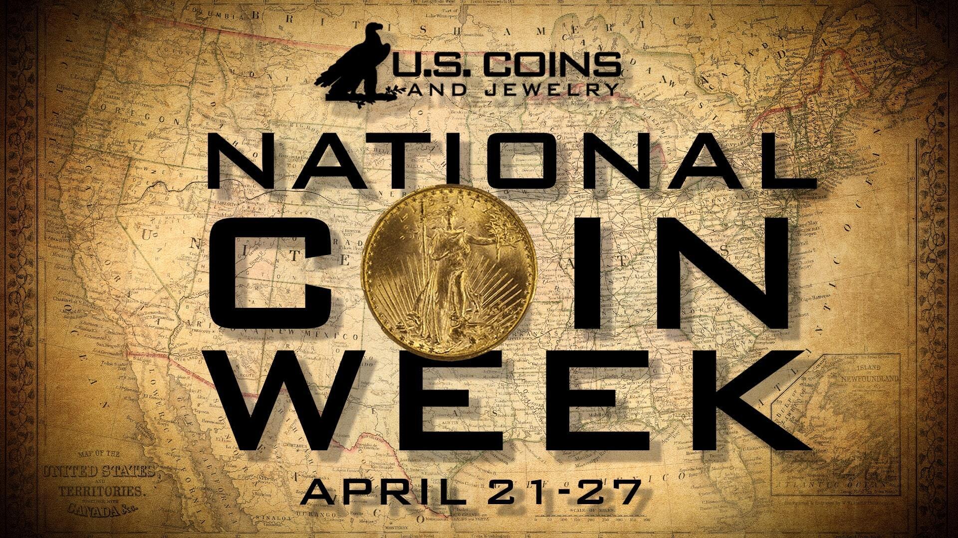 U.S Coins and Jewelry celebrates centennial National Coin week with treasure hunt