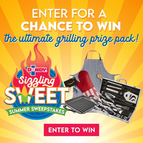 Enter for a chance to win the ultimate grilling prize pack! 