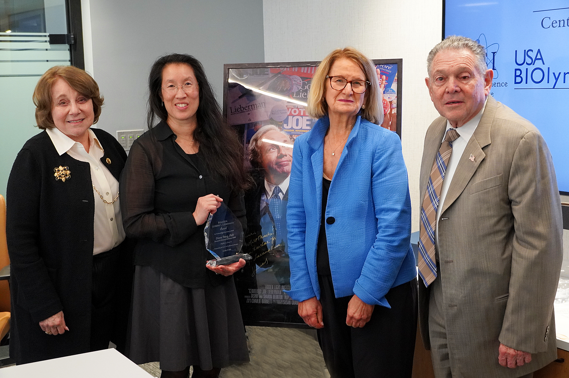 Google’s Diane Tang Receives Joseph Lieberman Award for Outstanding Achievement in STEM at Center for Excellence in Education (CEE) Reception in Washington, DC