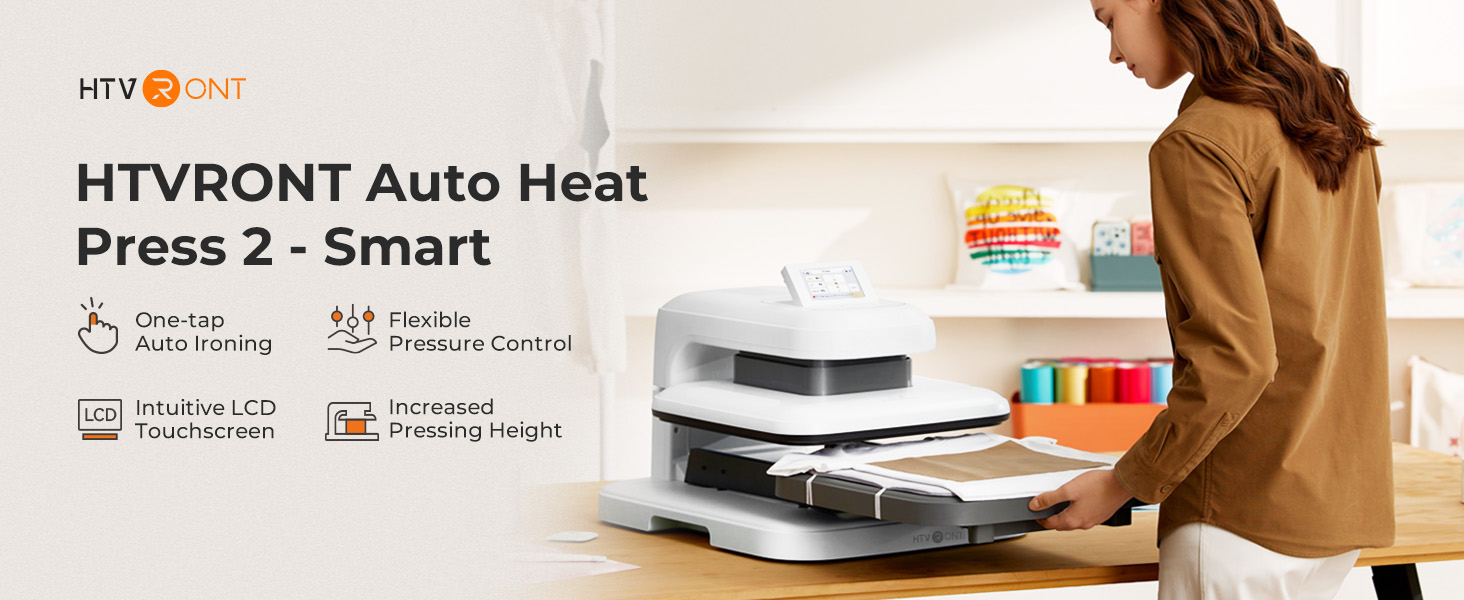 HTVRONT Auto Heat Press 2