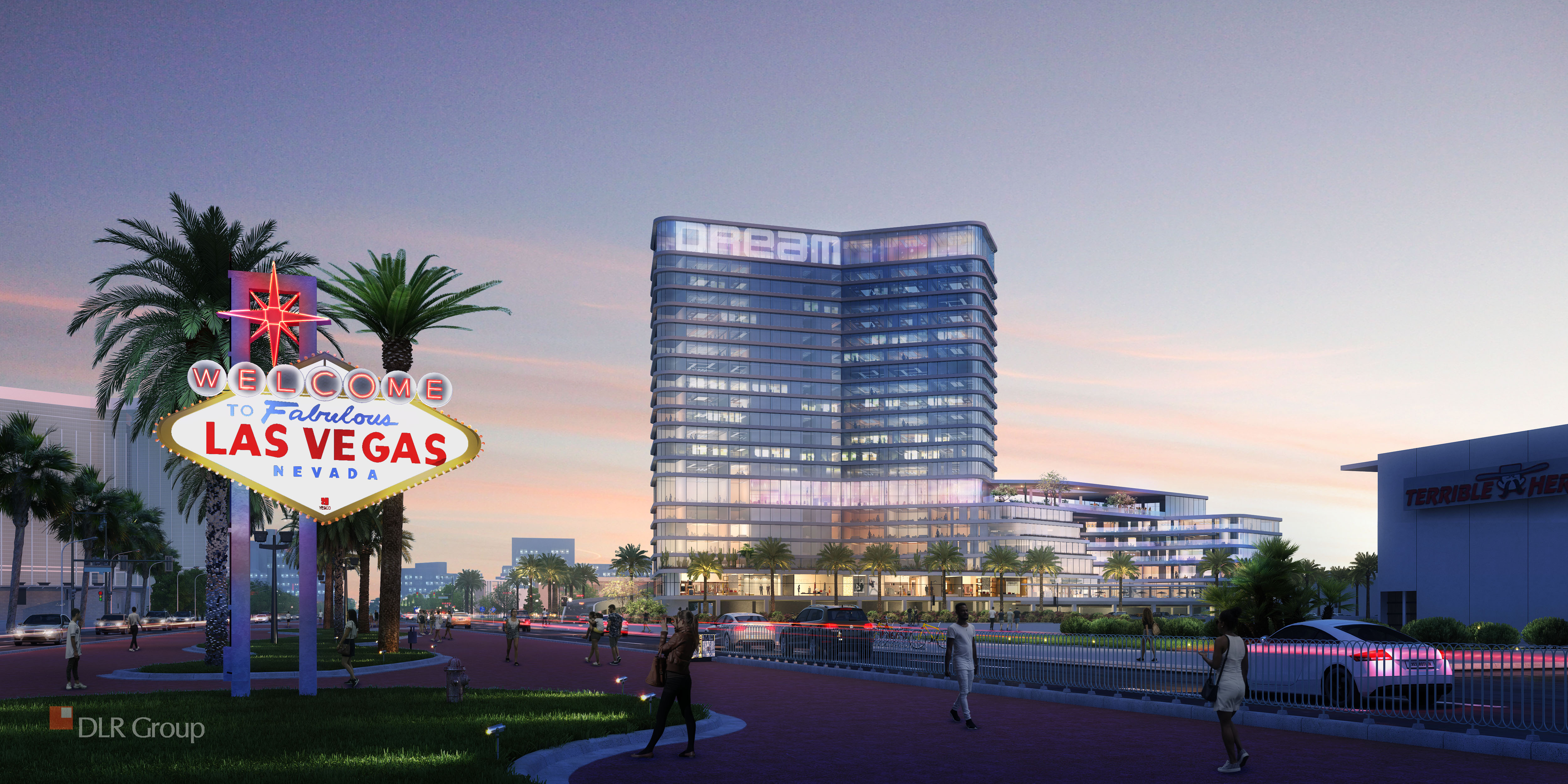 Dream Las Vegas set to open with 450 guest rooms & suites and seven dynamic dining & nightlife venues, including epic rooftop pool deck, bar and lounge, and two additional bar & lounge concepts on the gaming floor, in 2023.