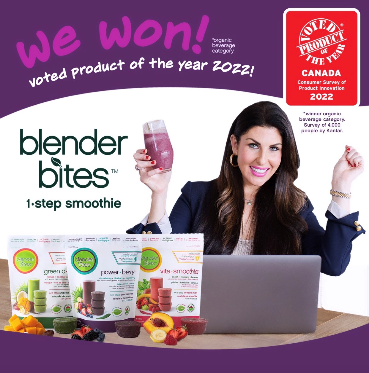 Blender Bites Product of the Year Award