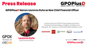GPOPlus+ $GPOX Names Laurence Ruhe as New Chief Financial Officer