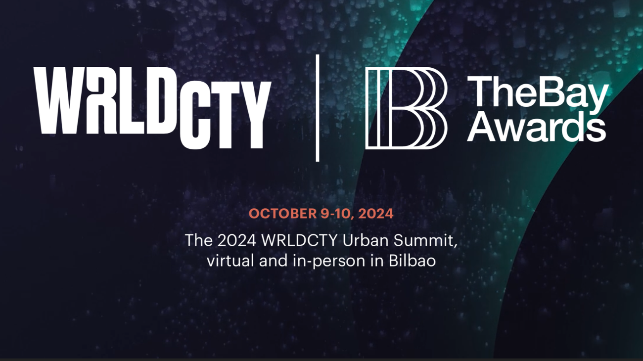 October 8-10, 2024  The 2024 WRLDCTY Urban Summit, virtual and in-person in Bilbao