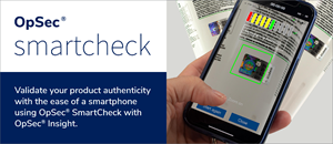 OpSec® SmartCheck, a smartphone-enabled OVD validation tool using AI to provide additional validation on overt OVD features.
