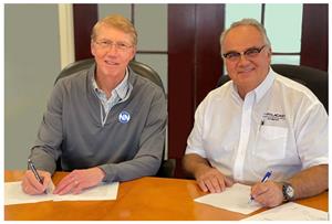 NN Inc.’s Ed Hekman and Nylacast Automotive’s Simon Harvey signed the agreement