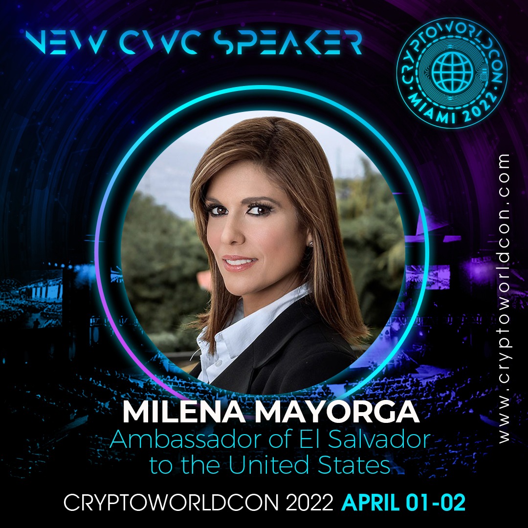 CryptoWorldCon, the Biggest Event of the Year, Focused on Bitcoin Blockchain Crypto and NFT Happening in Miami on 1 & 2 of April thumbnail