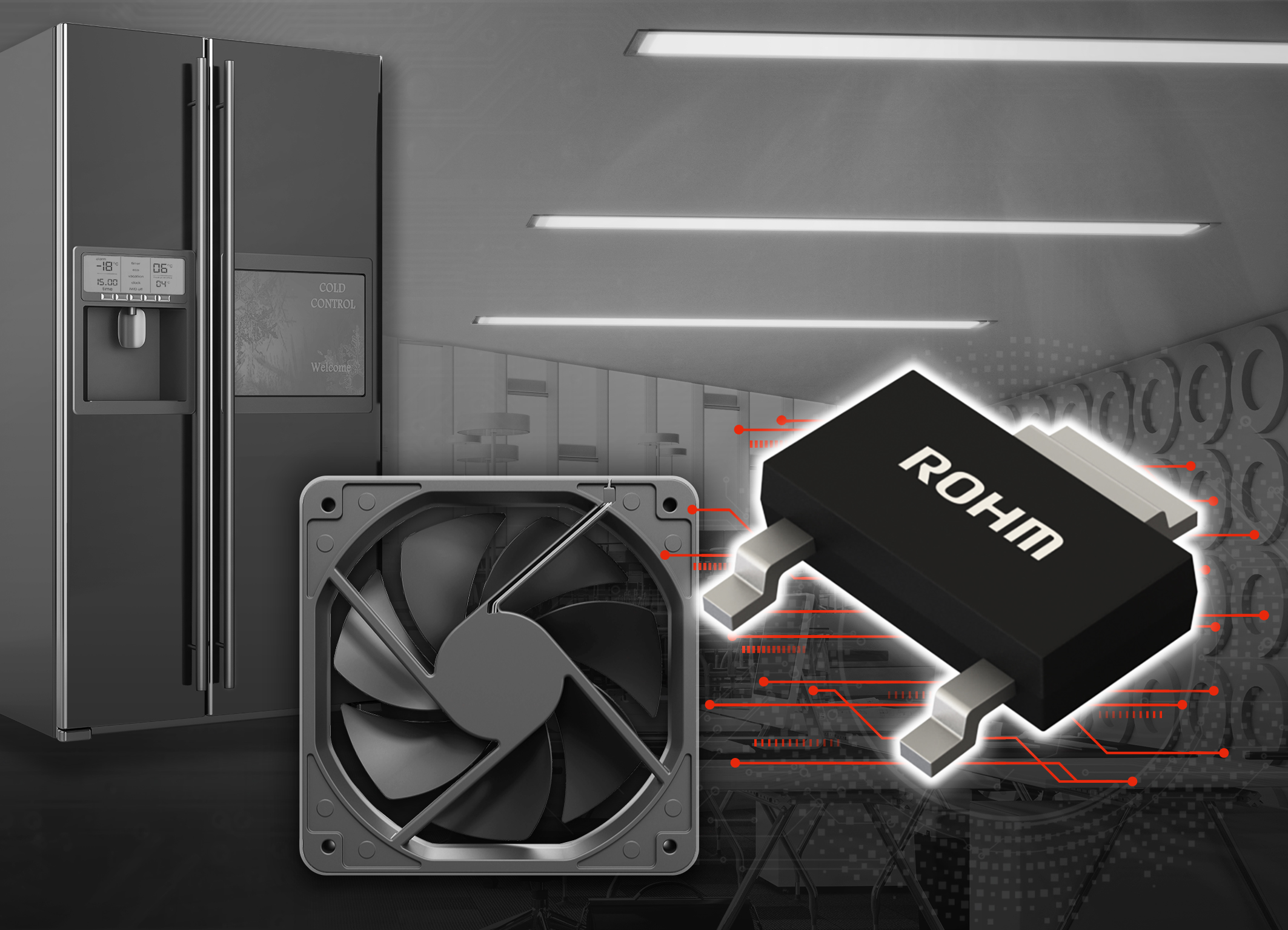 ROHM's New Five-Model Lineup of Compact 600V Super Junction MOSFETs