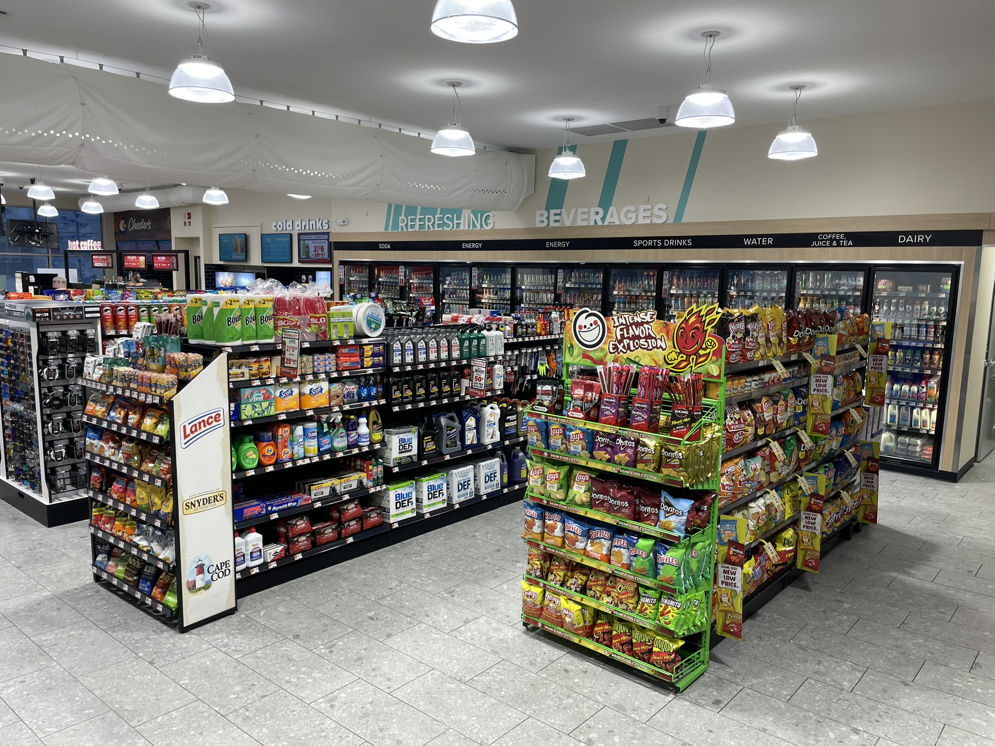 Wide array of convenient product offerings