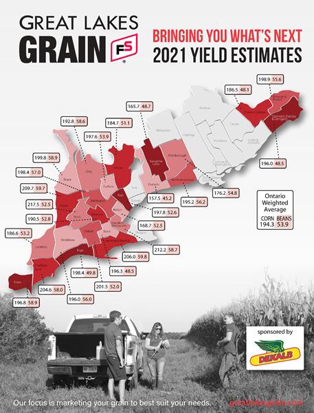 GLG We Know Markets Crop Result 2021 Map