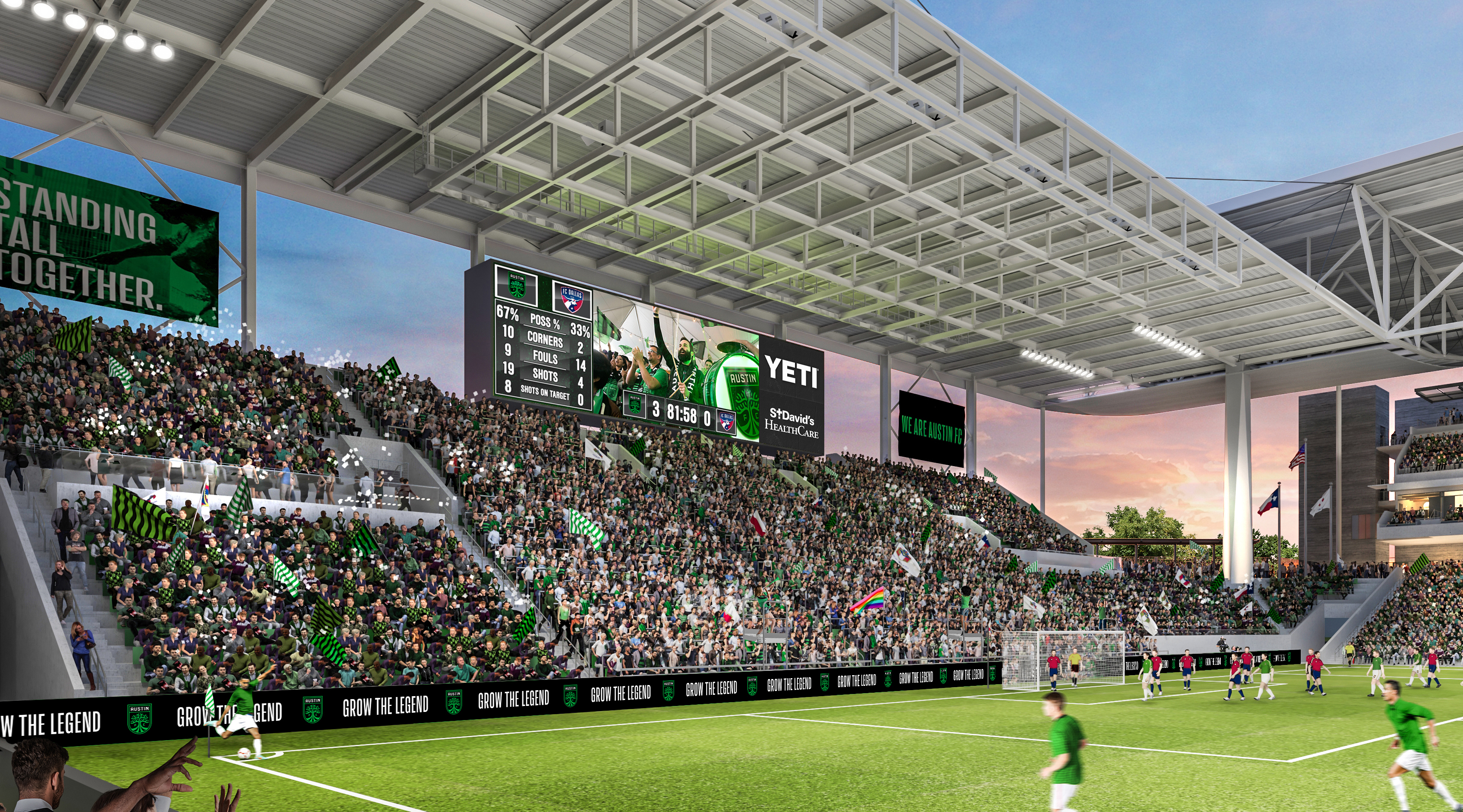 Austin FC Interior Bowl Daktronics
