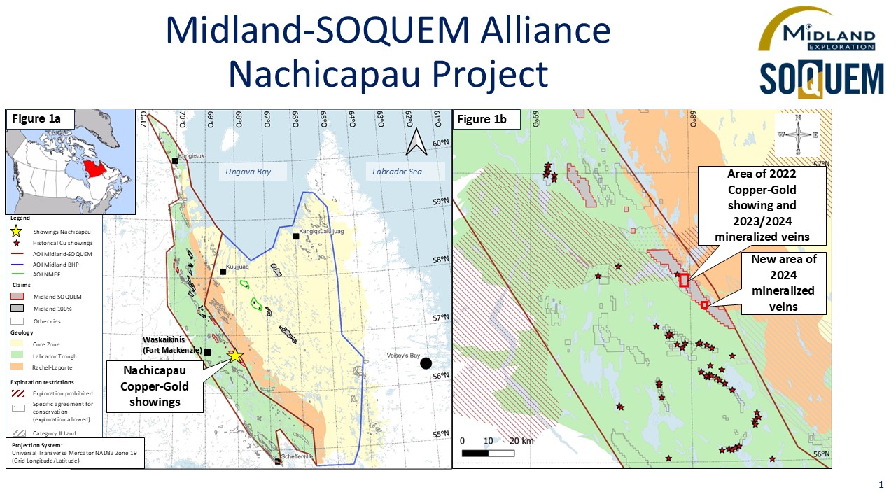 Figure 1 MD-SOQUEM Alliance Nachicapau Project