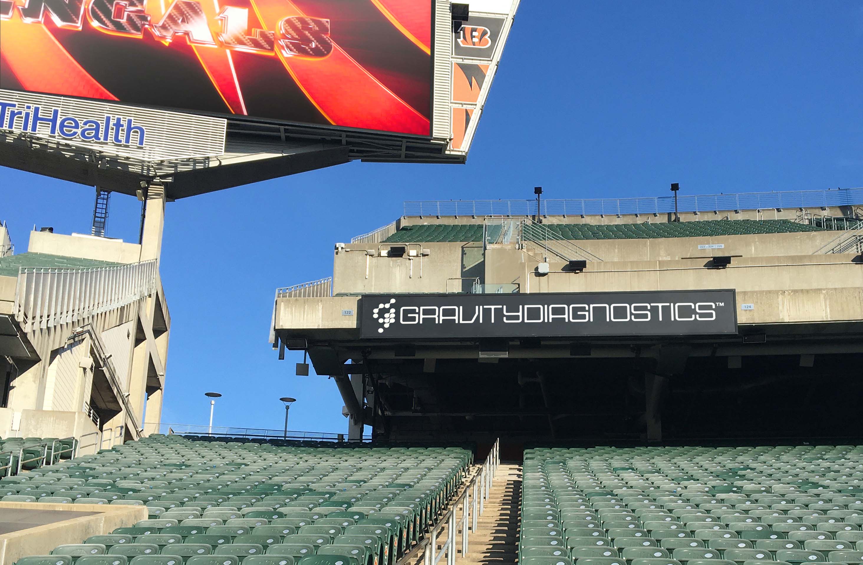 Gravity Diagnostics and Cincinnati Bengals Sponsorship