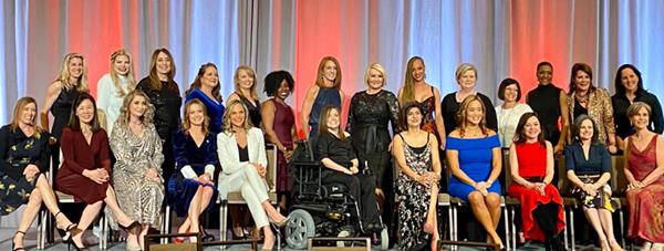 Nancy Fitzgerald, CEO of iLendingDIRECT (pictured second from the left in the top row), stands among the 2020 Top 25 Most Powerful Women in Business, as recognized by the Colorado Women's Chamber of Commerce.
