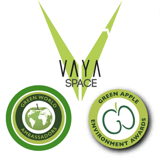 Vaya Space Wins International Green Award for Sustainability and Environmental Impact