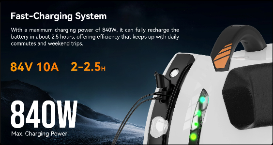 KINGSONG Fast-Charging System
