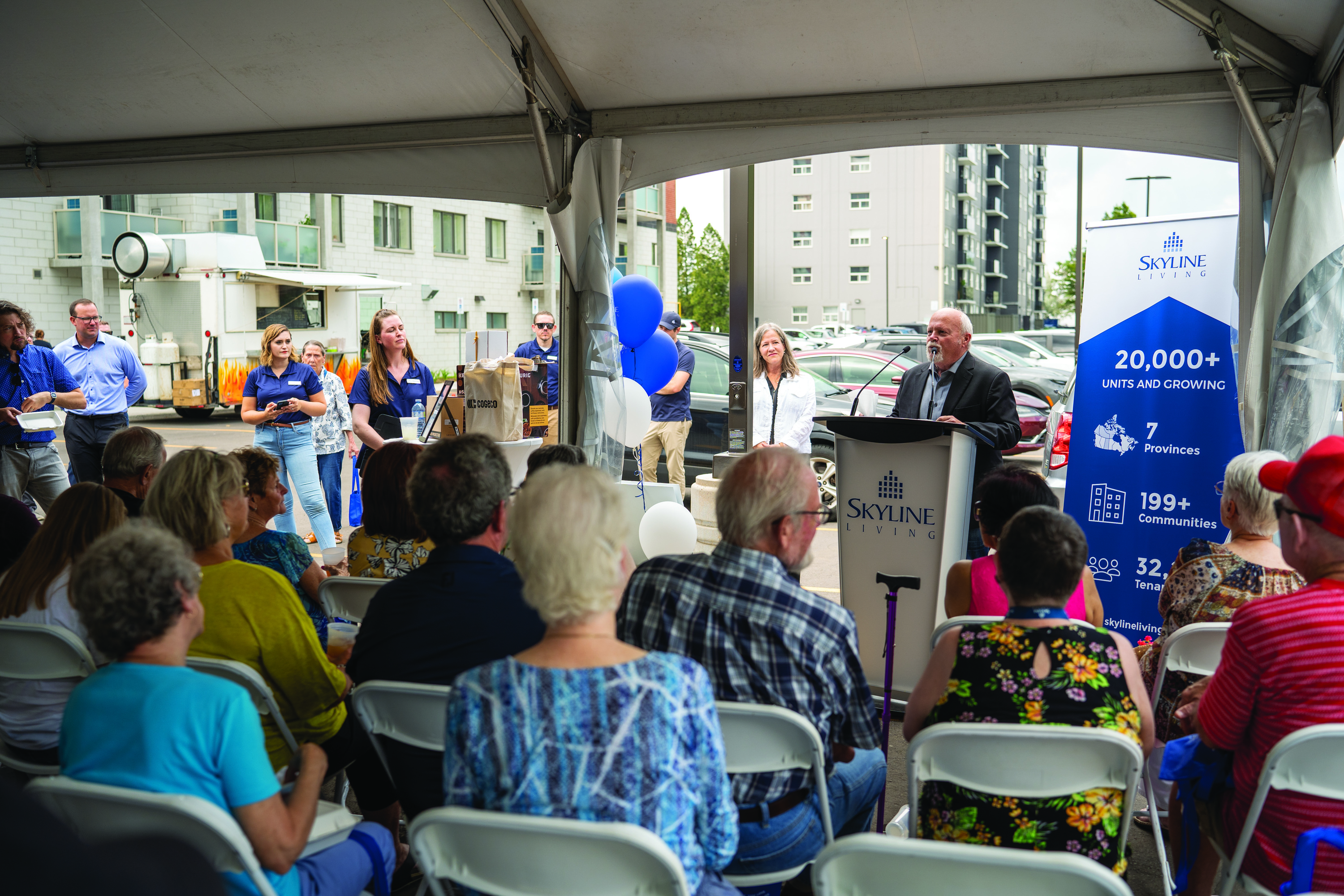 Lancaster Park Apartments - Mayor Frank Campion Speaks To Attendees