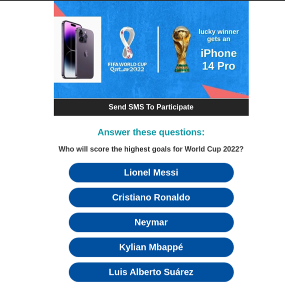World Cup betting scams