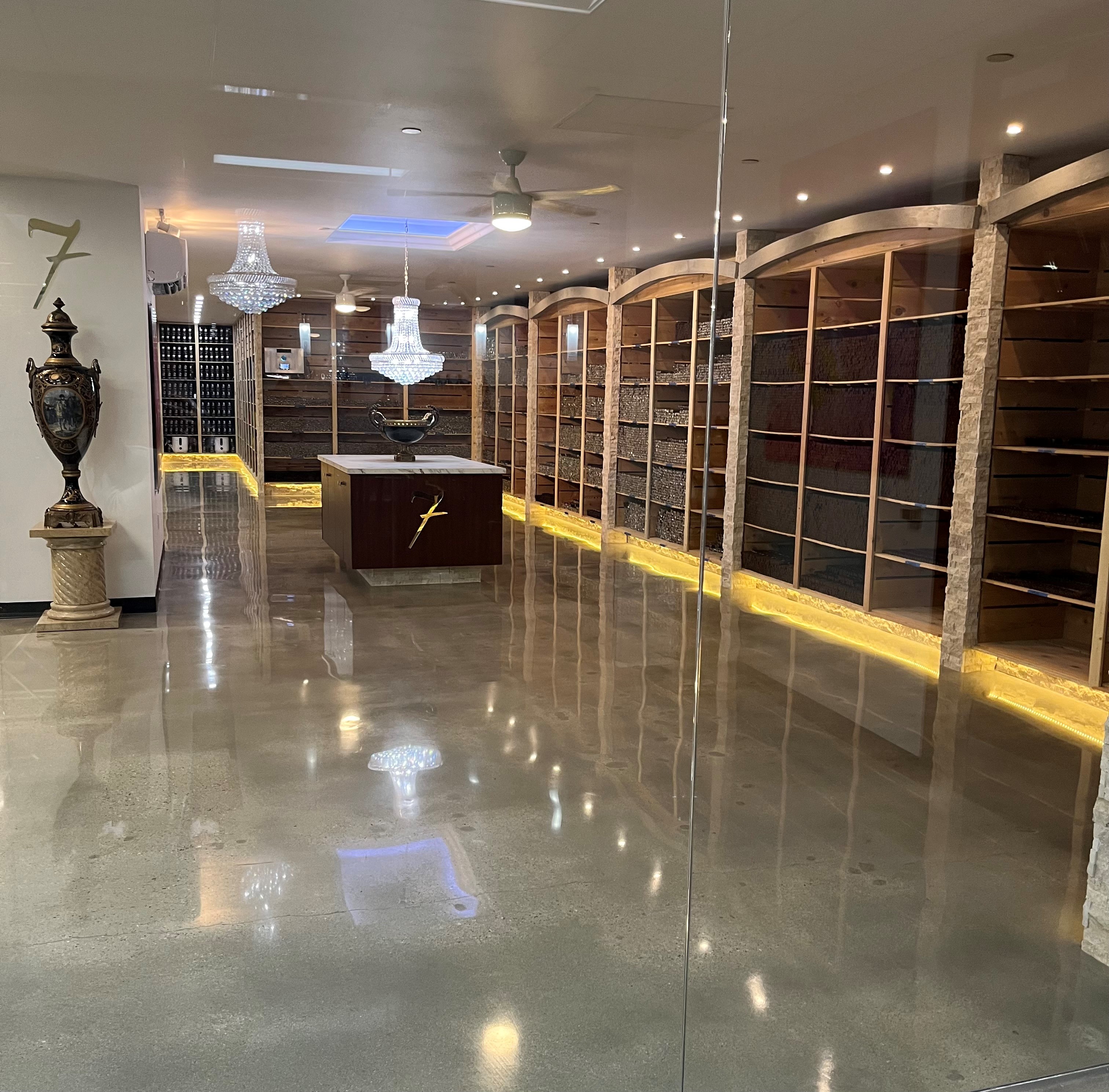 Walk-In Glass Humidor