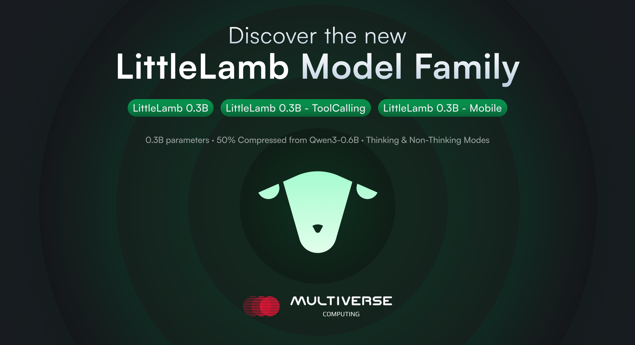 Multiverse Computing LittleLamb Family Banner