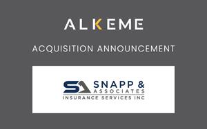 ALKEME Acquires Snapp & Associates Insurance Services
