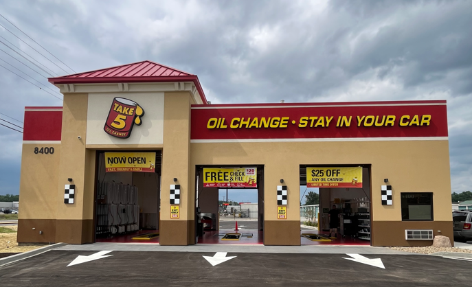 Take 5 Oil Change Opens First Shop in Newburgh, Indiana