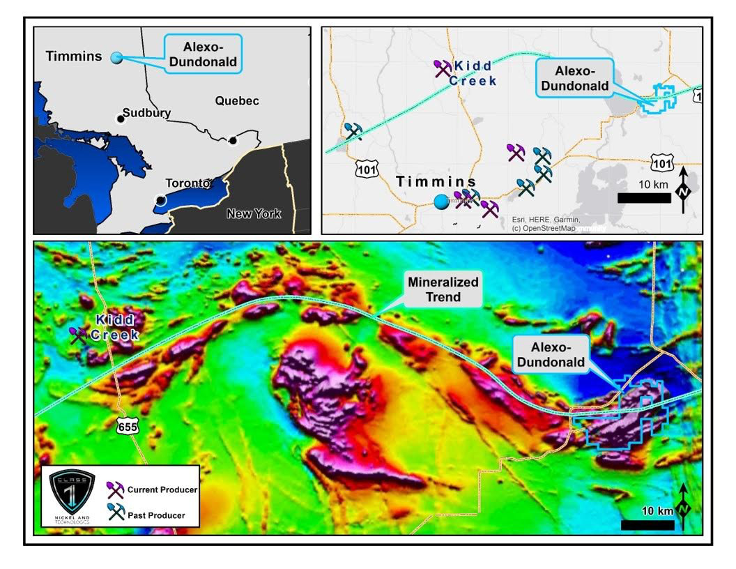 Associated Regional Mineralised Trend