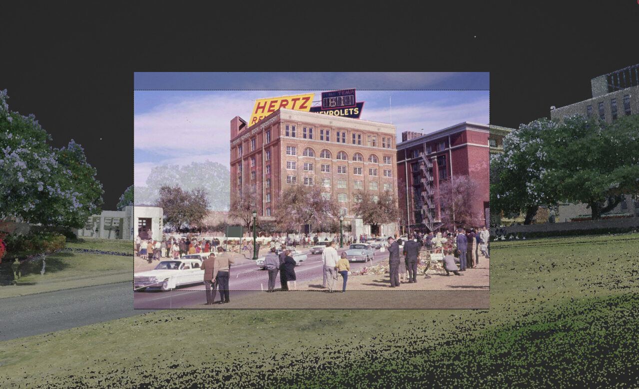 Dealy Plaza Overlay provided by Knott Laboratory