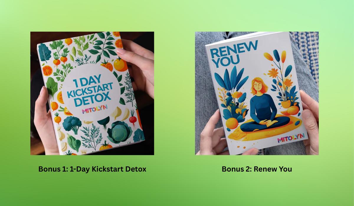 Bonuses offered with mitolyn