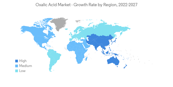 Oxalic Acid Market Oxalic Acid Market Growth Rate By Region 2022 2027