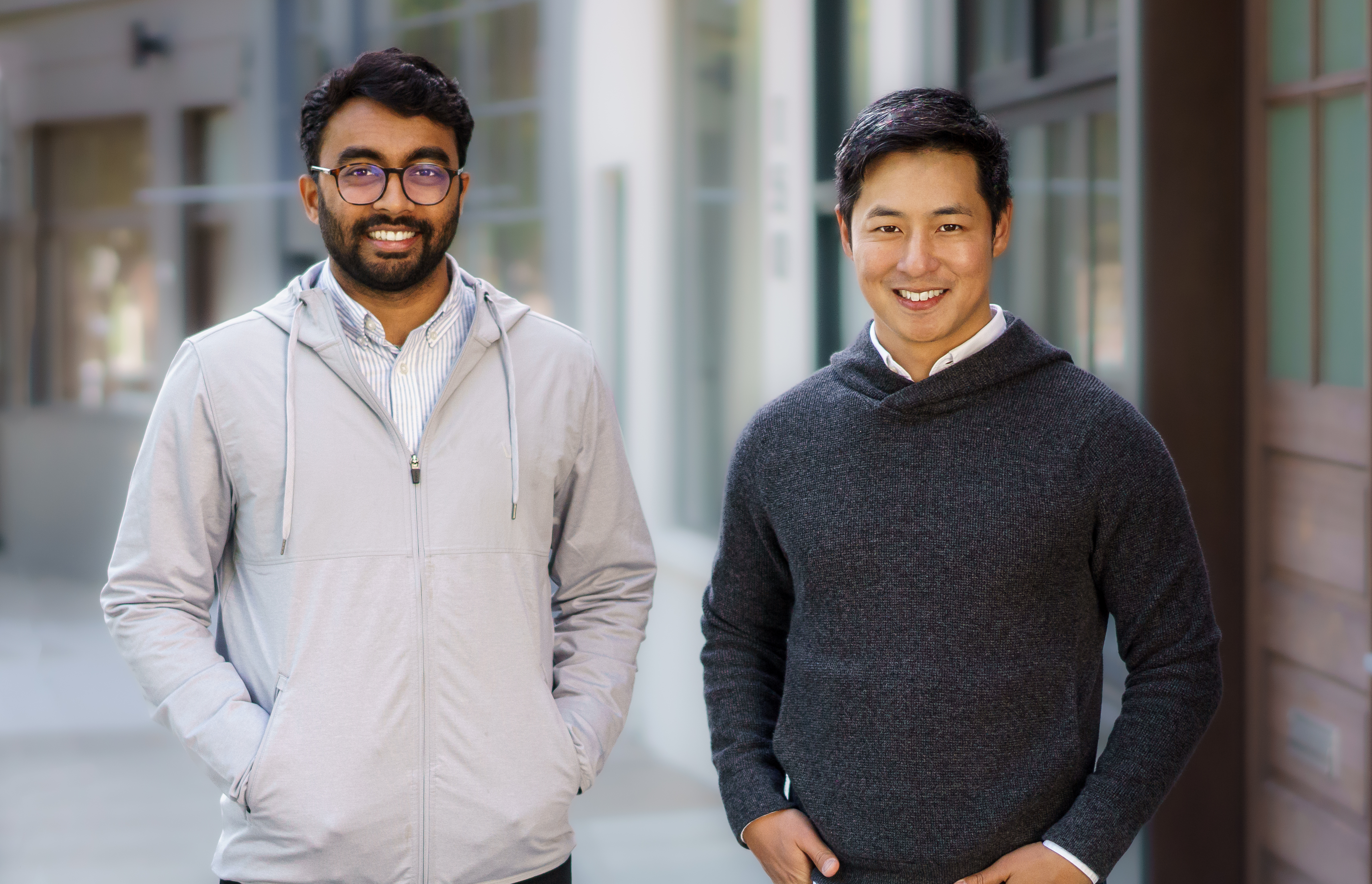 Speakeasy Co-Founders Sagar Batchu (CEO) and Simon Yu (CPO) Photo Credit Larry Wong