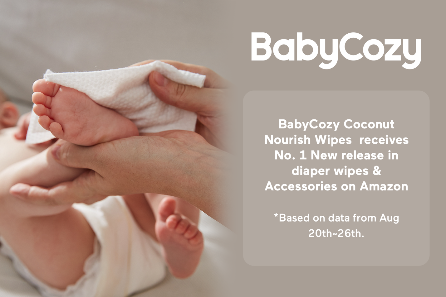 BabyCozy Nourish Wipes: Gentle Care for Baby