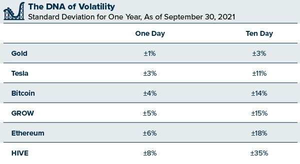 The DNA of Volatility