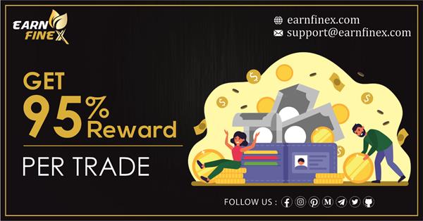 Earnfinex – Get 95% Reward Per Trade