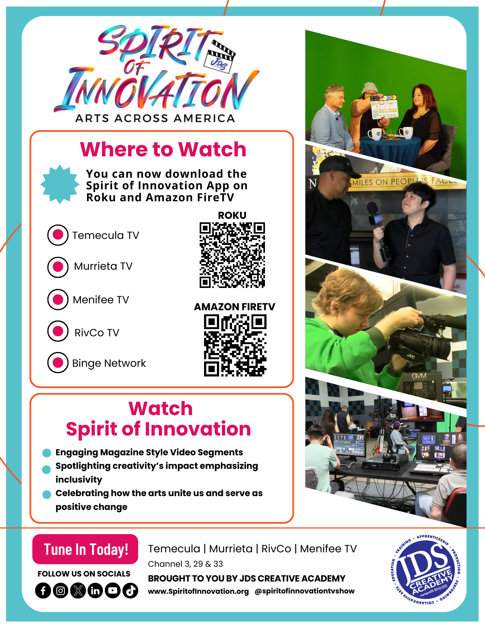 Spirit of Innovation Arts Across America