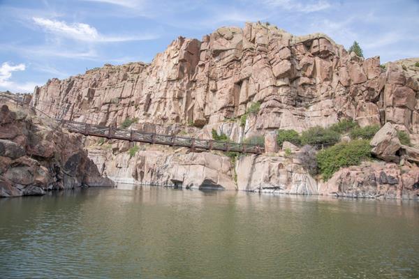 Located a short drive from Casper, Fremont Canyon sits just off the beaten path and is one of the most unexpected places in Wyoming. A diverse area, it's used for boating, fishing and rock climbing.