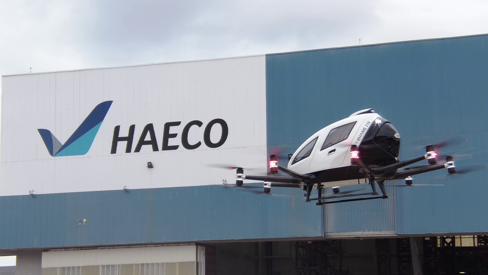 EHang and HAECO Group Explore Partnership in Advanced Air Mobility